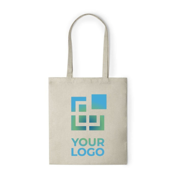 Zachte polyester tas met bedrijfslogo weergave met jouw bedrukking