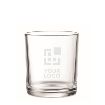 Herbruikbaar glas 300 ml - graveren met logo