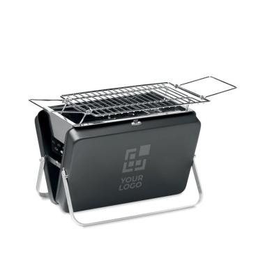 Kleine barbecue koffer met logo