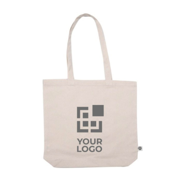 Biologisch canvas tas bedrukt met logo
