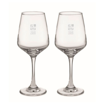 Set van twee wijnglazen 200 ml