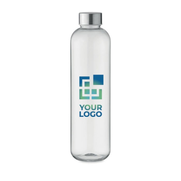 Grote transparente tritan fles mer schroefdop 1L
