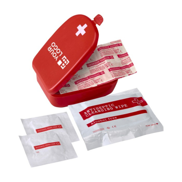 Kit met pleisters en doekjes
