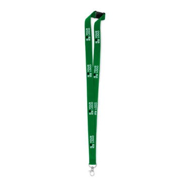 Bedrukte lanyard van 2 cm met veiligheidssluiting