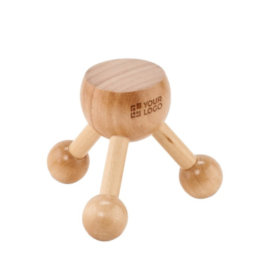 Handmassageapparaat van hout