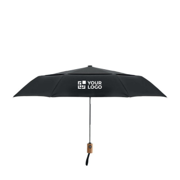Windvaste opvouwbare polyester-katoenen paraplu 190T  Ø99