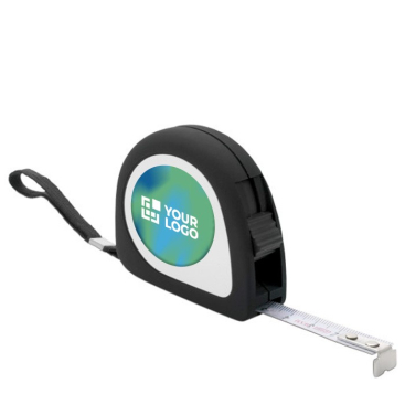 Kunststof flexometer met metalen clip en rem 5M