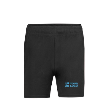 Ademende polyester sportbroek met logo 145 g/m² MKT Gerox