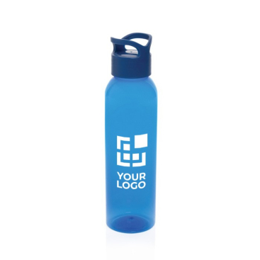 RPET bidon ideaal voor in de sportschool met schroefdop 650ml