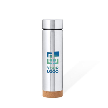 Dubbelwandige RVS thermoskan met zetgroep 470ml