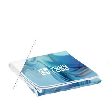 Extra dunne polyester handdoek voor full colour bedrukking 200 g/m²