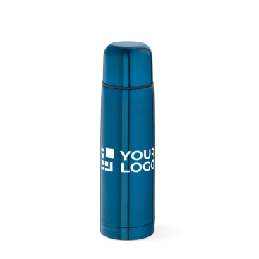Thermosfles van gerecycled rvs in verschillende kleuren 500ml