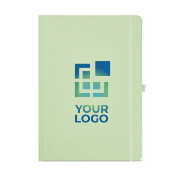 Notitieboek van gerecycled papier met harde kaft A4