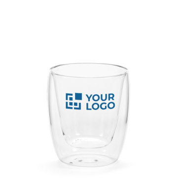 Dubbelwandig borosilicaatglas zonder handvat 250ml
