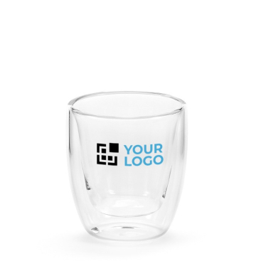 Dubbelwandig borosilicaatglas zonder handvat 70ml