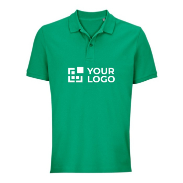 Unisex polo,100% biologisch katoen met 2 knopen SOL'S Pegase 210 g/m2