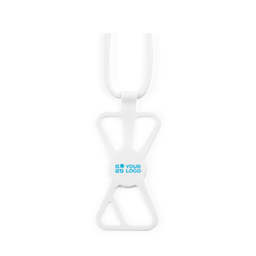 Verstelbare nylon lanyard tot 150 cm om je mobiel te dragen