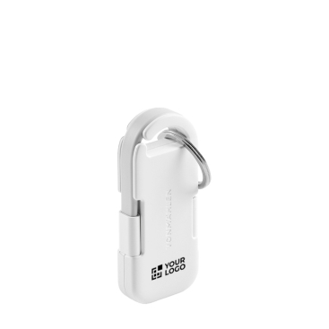 Ultracompacte draagbare plastic oplader sleutelhanger 1.000mAh