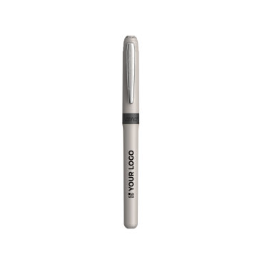 Plastic rollerpen met ergonomische grip, blauwe inkt Grip Roller