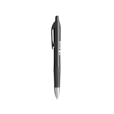 Intrekbare plastic pen met blauwe inkt Intensity® Gel Clic BIC®