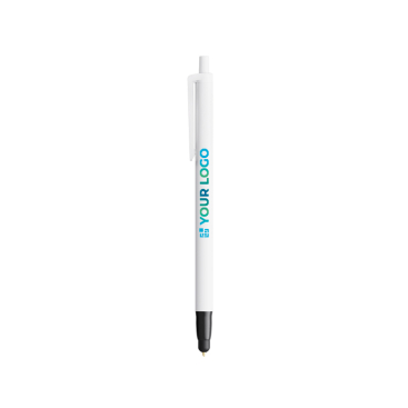 Plastic pen met stylus en blauwe inkt Clic Stic BIC®
