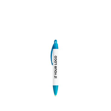 Plastic pen met 360º-opdruk en zwarte inkt Wide Body Mini BIC®