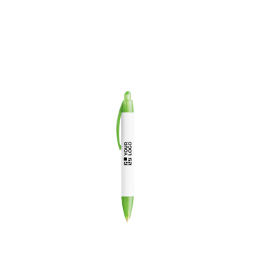 Plastic pen met 360°-bedrukking en blauwe inkt Wide Body Mini BIC®