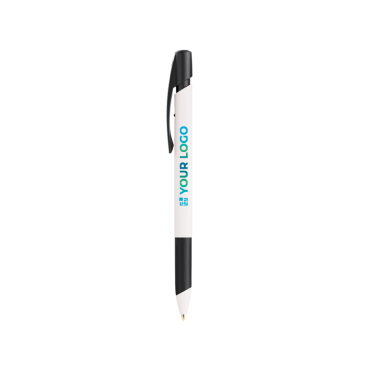 Gerecyclede kunststof balpen met zachte grip en blauwe BIC®-inkt