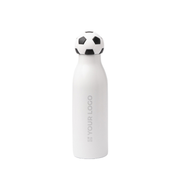 Thermofles van roestvrij staal met sportbal-dop 550ml