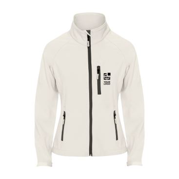 Softshell jas voor dames 300 g/m² Roly Direct Antartida 