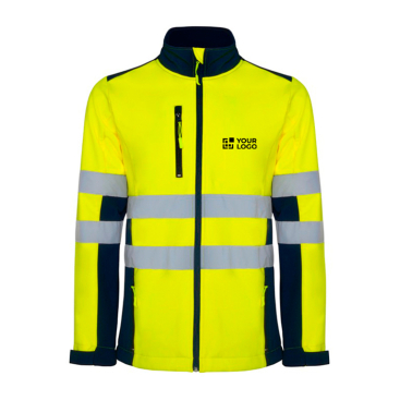 Softshell werkjas met hoge zichtbaarheid 320 g/m² Roly Antares 