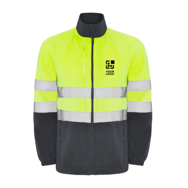 Fleece werkjas met hoge zichtbaarheid 300 g/m² Roly Altair