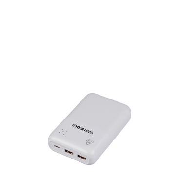 Powerbank van gerecycled plastic met snelladen 20.000 mAh