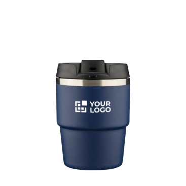 Compacte koffiebeker met dubbelwandige vacuümisolatie 175ml