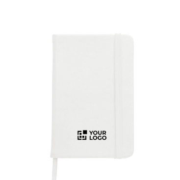 A5-notitieboek met elastische sluiting en blanco pagina’s