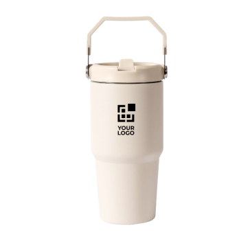 Lekvrije thermosfles van gerecycled roestvrij staal 600 ml