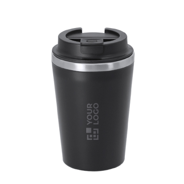 To-go thermosbeker van roestvrij staal met lekvrije deksel 350ml