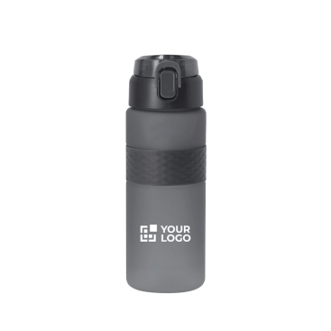Sportfles van gerecycled kunststof met drinktuit 730 ml