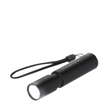 Zaklamp van aluminium met zoom en oplaadbare batterij