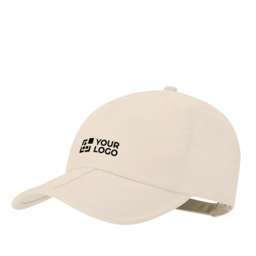 5-panel microvezel pet met verstelbare klittenbandsluiting