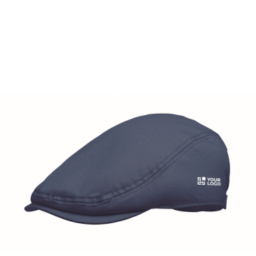 Baretstijl pet van katoen met metalen gesp 235 g/m²