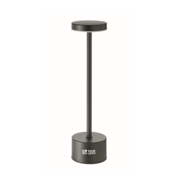 Aluminium tafellamp met 24 LED en touchbediening