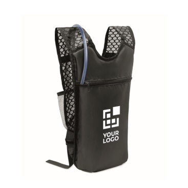 Sportieve PU- en nylonrugzak met waterreservoir 1,5L