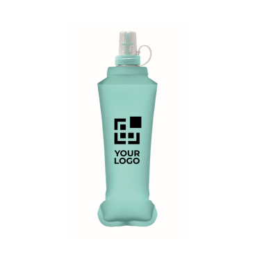 Opvouwbare thermoplastische fles met bijtventiel 500 ml
