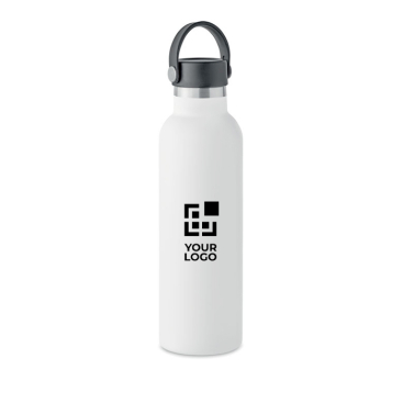 Lekvrije drinkfles 700 ml inclusief 2 verwisselbare doppen en rietje