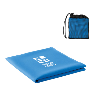 Te bedrukken handdoek van microvezel weergave met jouw bedrukking