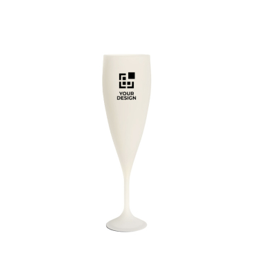 Herbruikbaar champagneflûteglas van biocomposiet 140 ml