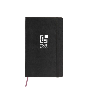 Groot geruit notitieboek van lederlook papier Moleskine Classic