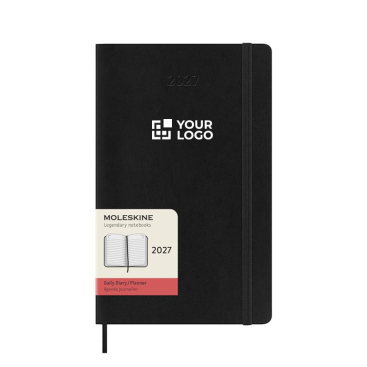 Dagagenda met zachte kaft en elastische sluiting Moleskine