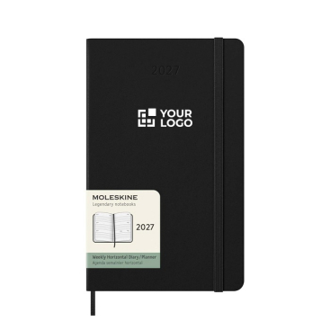 Horizontale weekagenda met binnenvak Moleskine